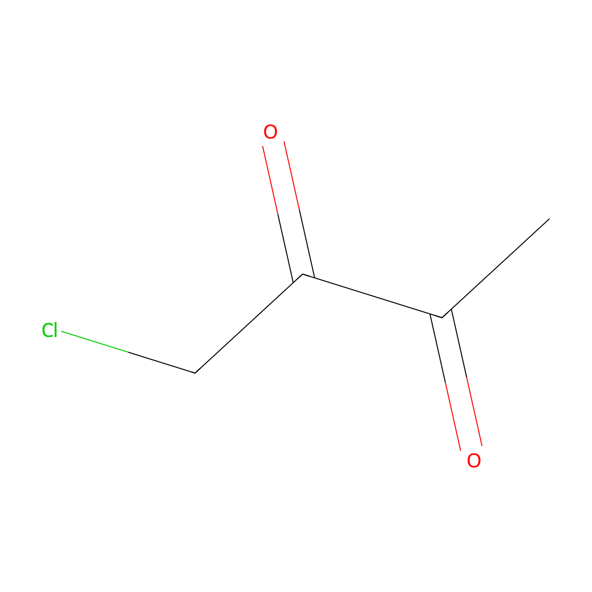 1-Chlorobutane-2,3-dione molecular structure, CAS 5559-62-6