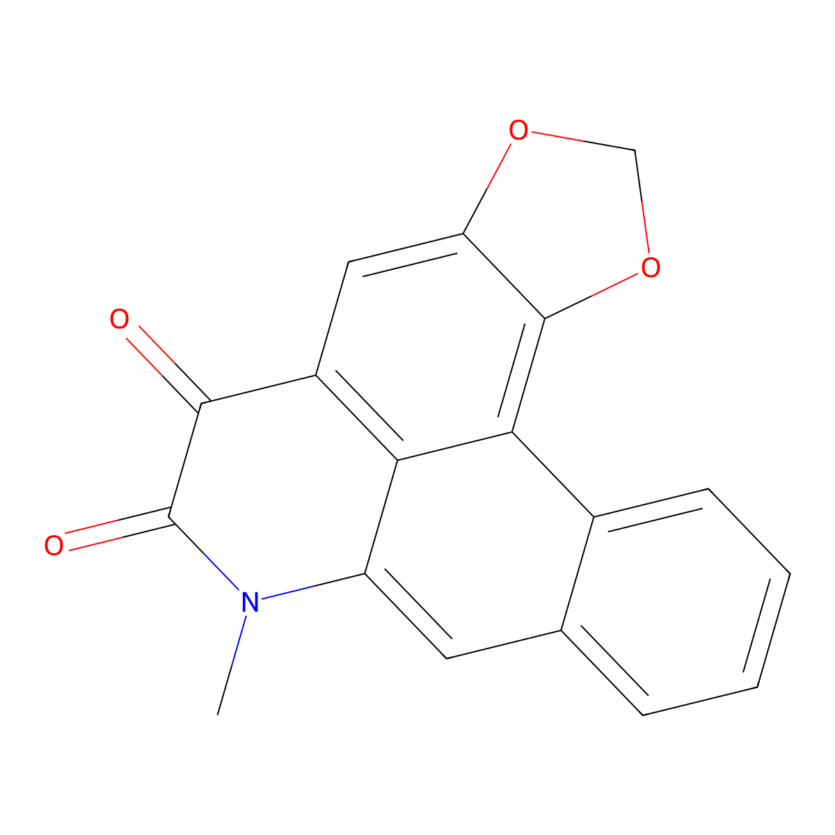 Cepharadione A molecular structure, CAS 55610-01-0