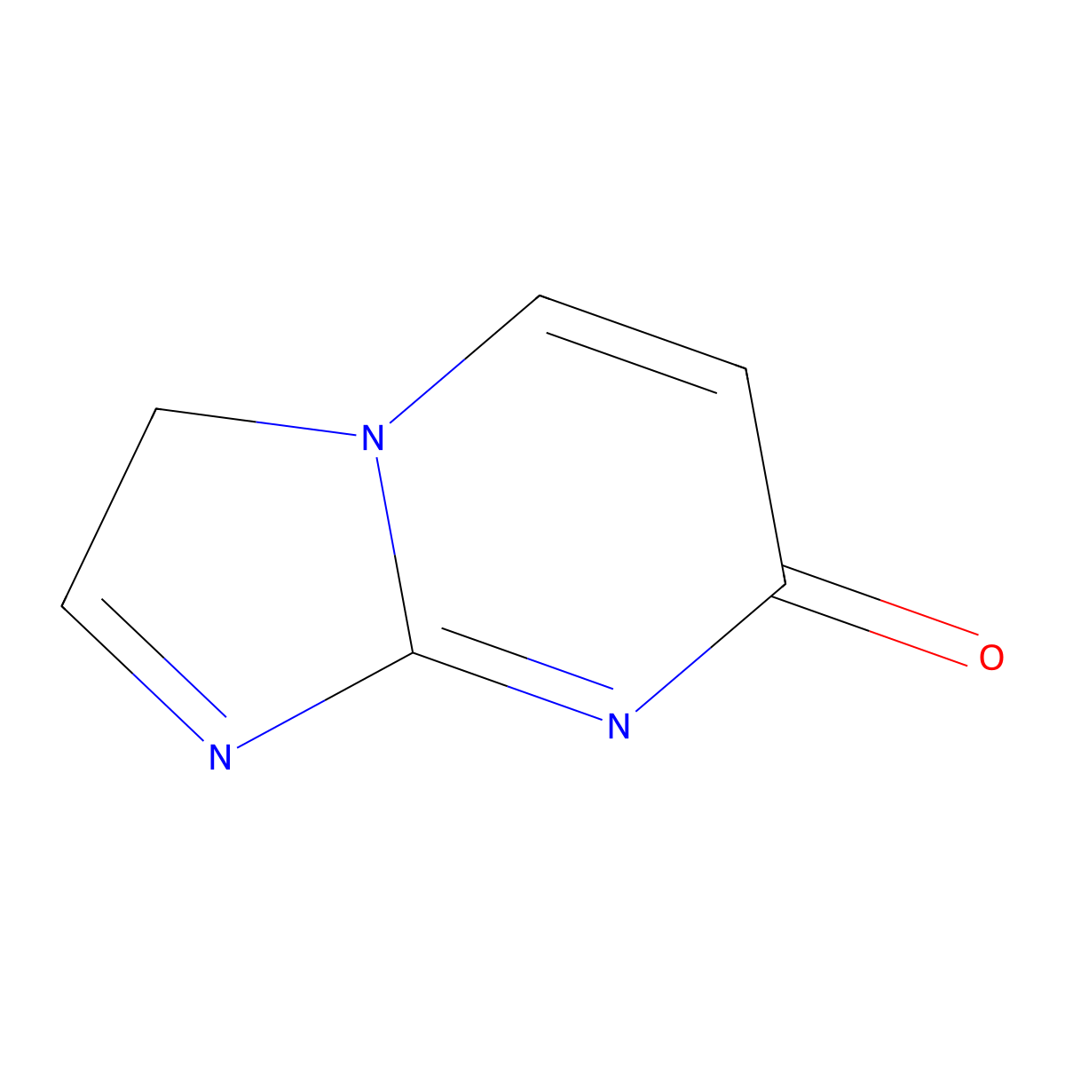 7H,8H-imidazo[1,2-a]pyrimidin-7-one molecular structure, CAS 55662-33-4
