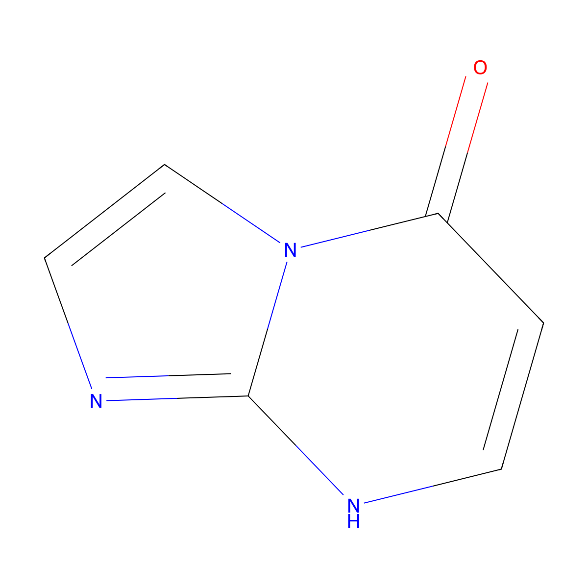 5H,8H-imidazo[1,2-a]pyrimidin-5-one molecular structure, CAS 55662-68-5