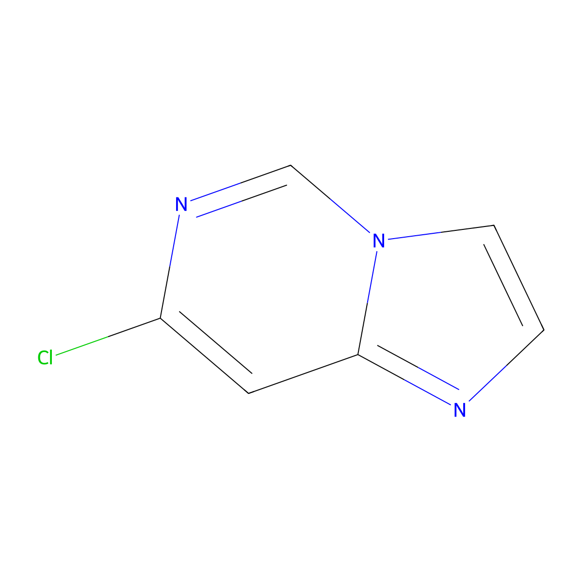 7-Chloroimidazo[1,2-c]pyrimidine molecular structure, CAS 55662-71-0