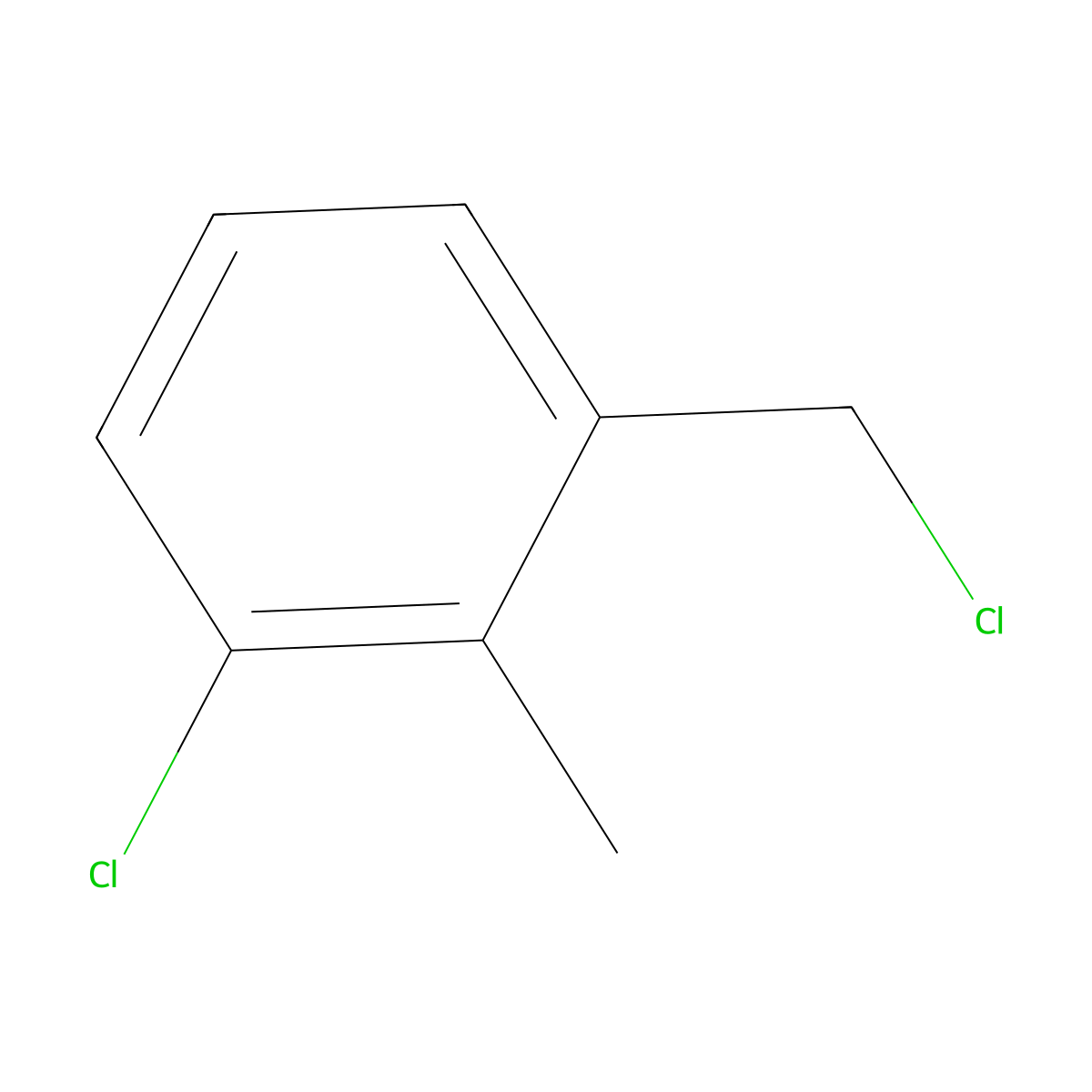 1-Chloro-3-(chloromethyl)-2-methylbenzene molecular structure, CAS 55676-89-6