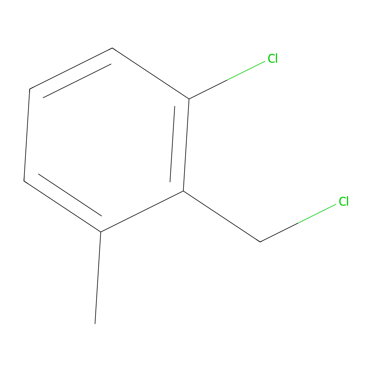 1-Chloro-2-(chloromethyl)-3-methylbenzene molecular structure, CAS 55676-90-9