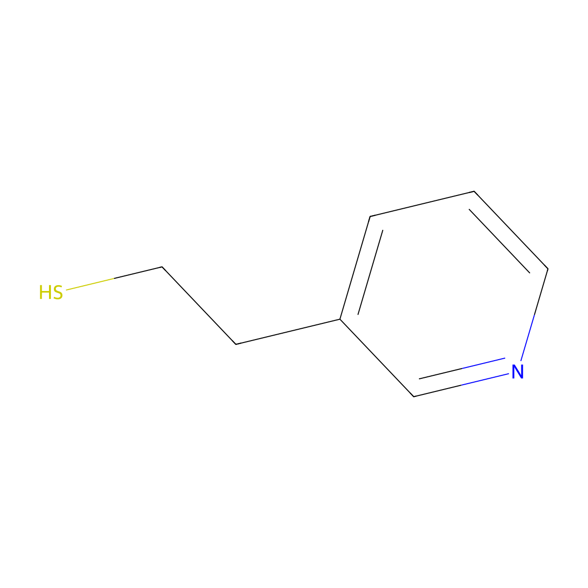 2-(Pyridin-3-yl)ethane-1-thiol molecular structure, CAS 556825-56-0