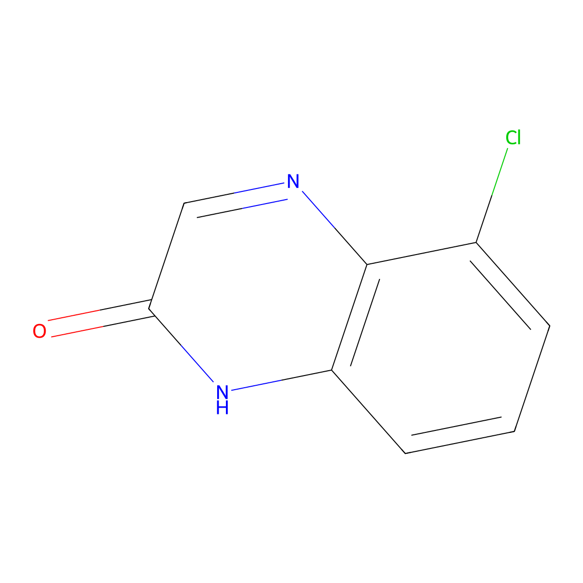 5-Chloroquinoxalin-2-ol molecular structure, CAS 55687-19-9