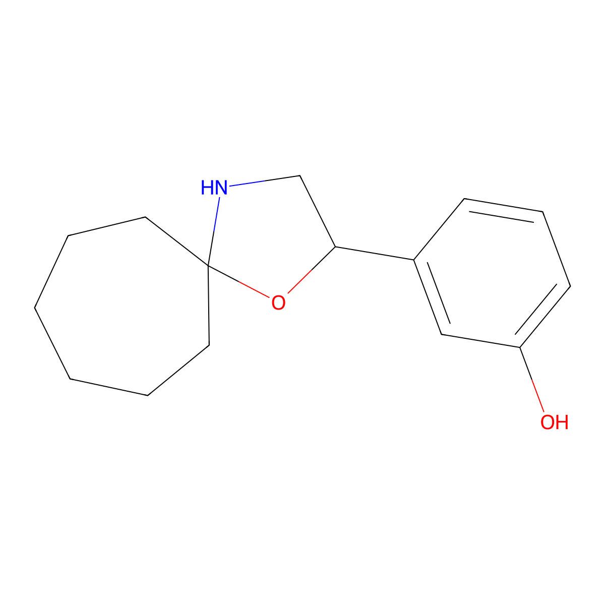 Ciclafrine molecular structure, CAS 55694-98-9