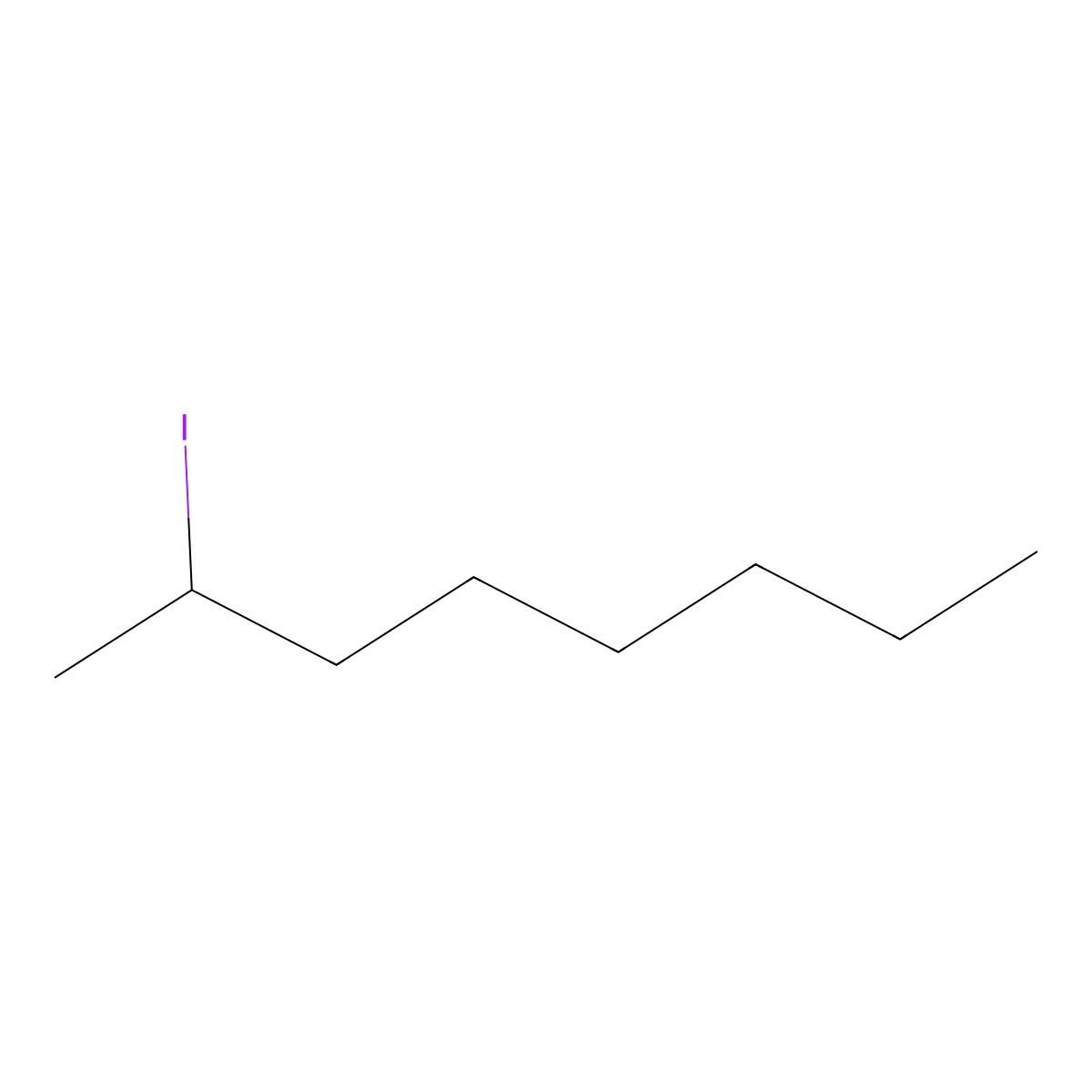 2-Iodooctane molecular structure, CAS 557-36-8