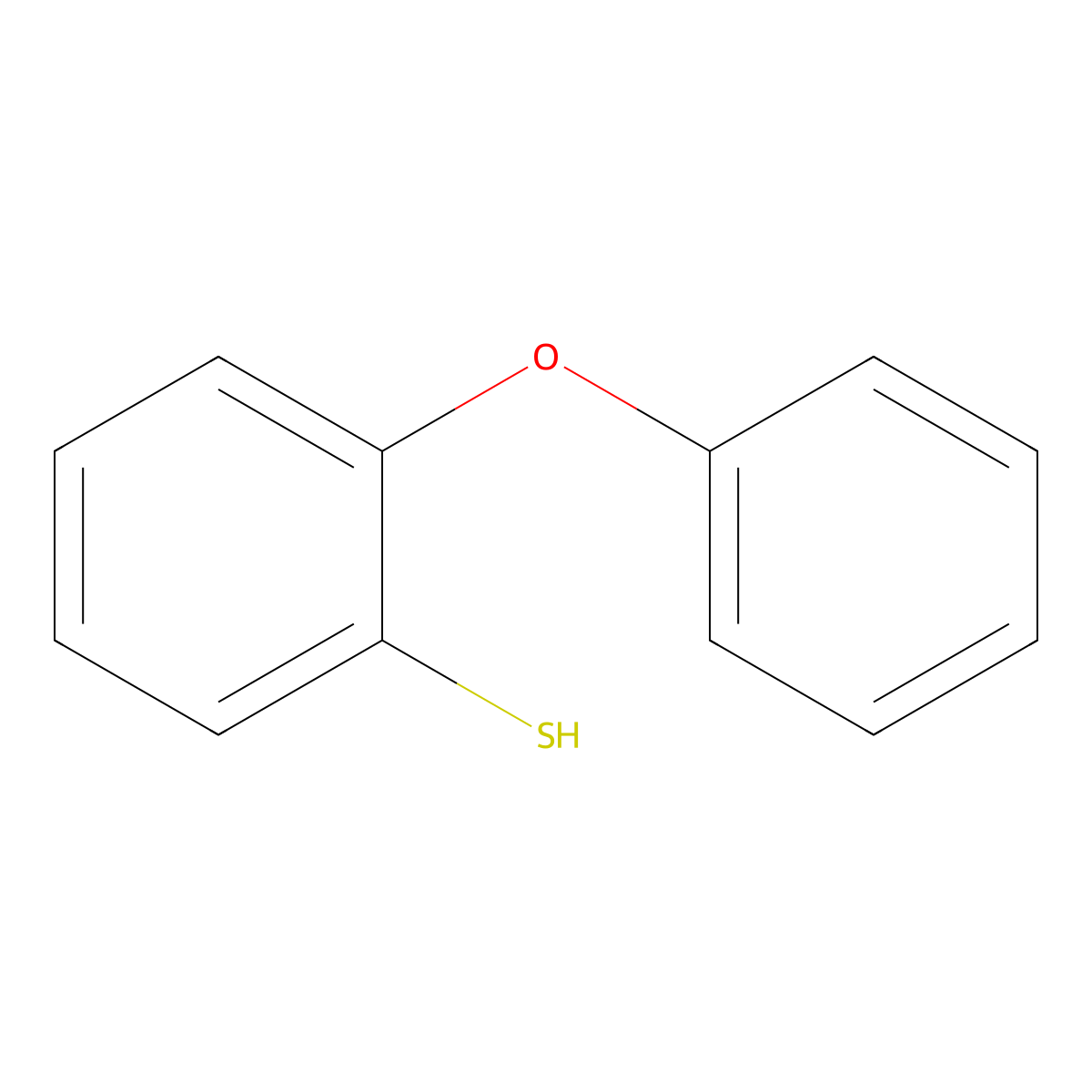 2-Phenoxybenzenethiol molecular structure, CAS 55710-19-5