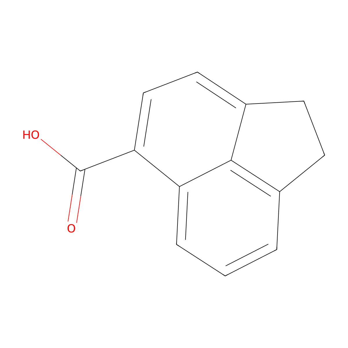 5-Acenaphthoic acid molecular structure, CAS 55720-22-4