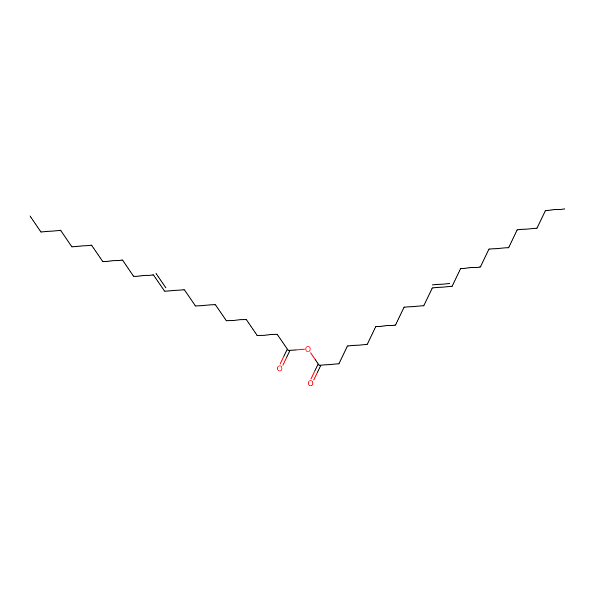 Elaidic Anhydride molecular structure, CAS 55726-25-5