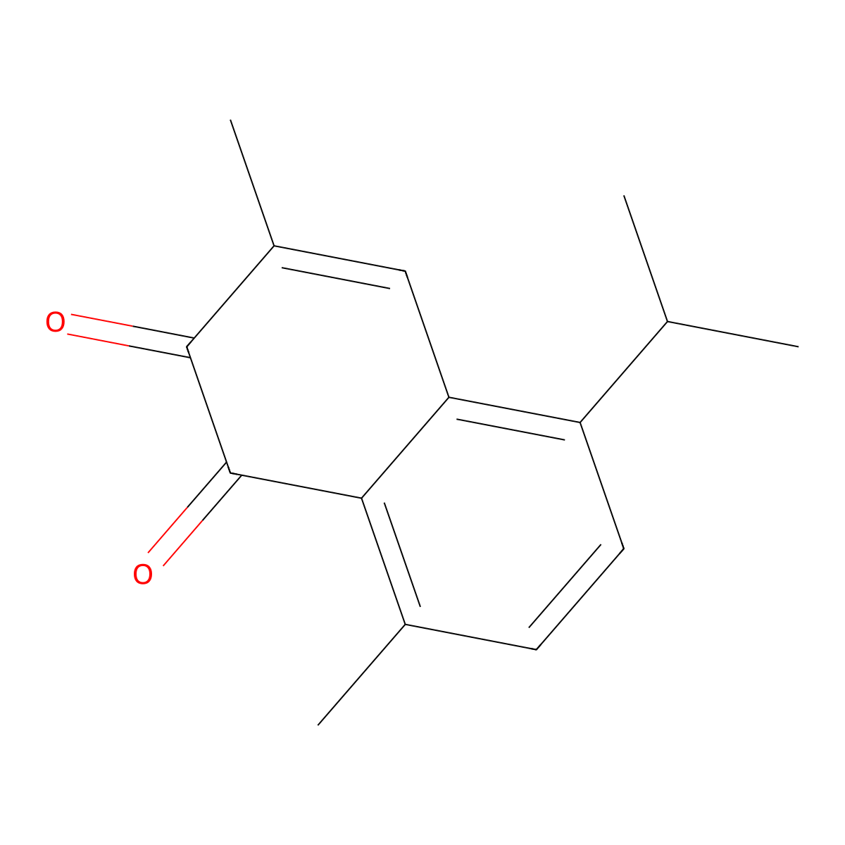 Mansonone C molecular structure, CAS 5574-34-5