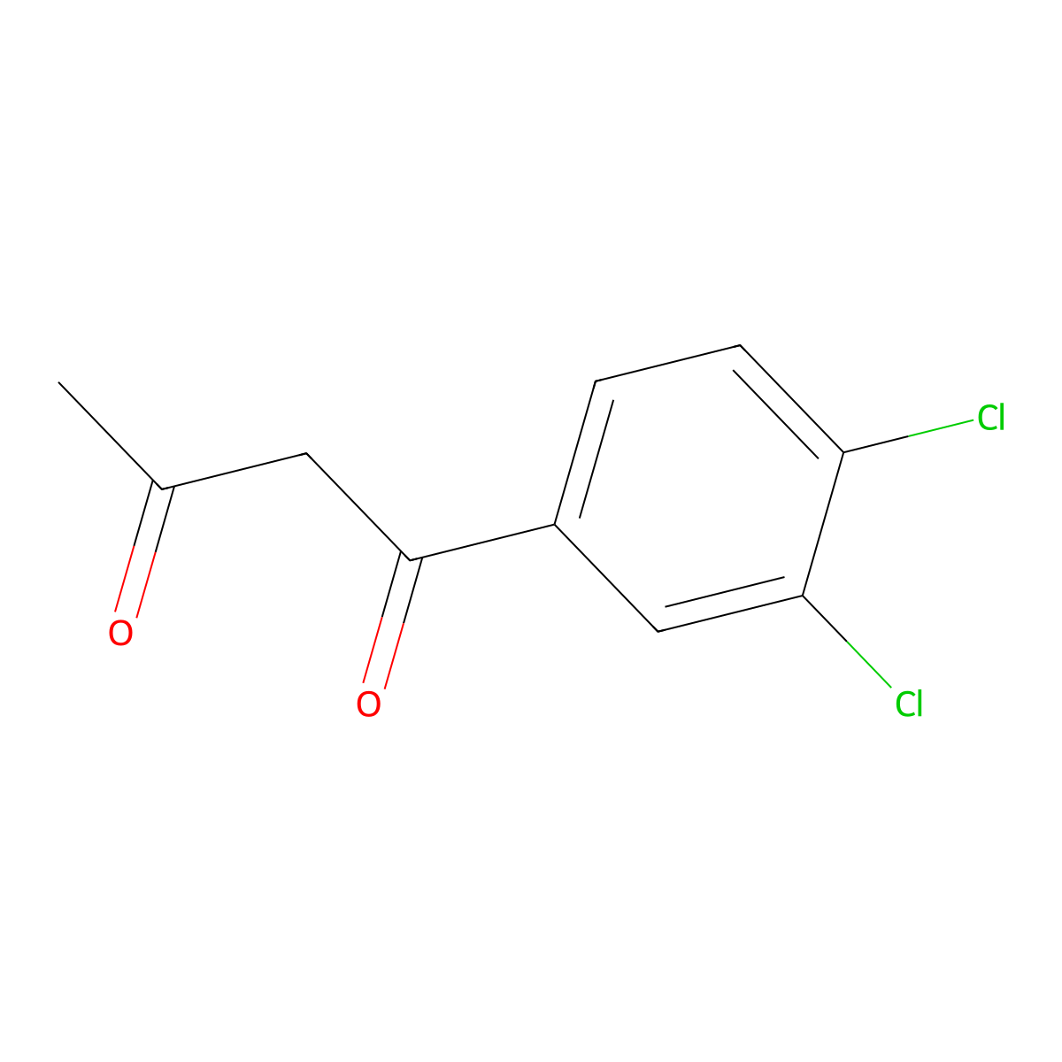 1-(3,4-Dichlorophenyl)butane-1,3-dione molecular structure, CAS 55748-84-0