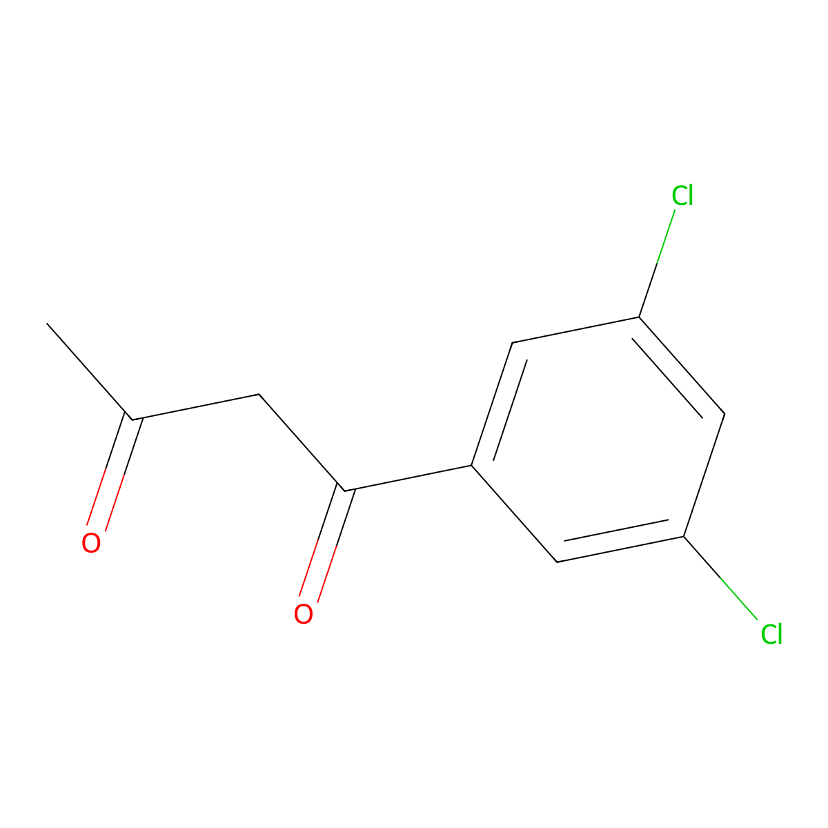 1-(3,5-Dichlorophenyl)butane-1,3-dione molecular structure, CAS 55748-85-1