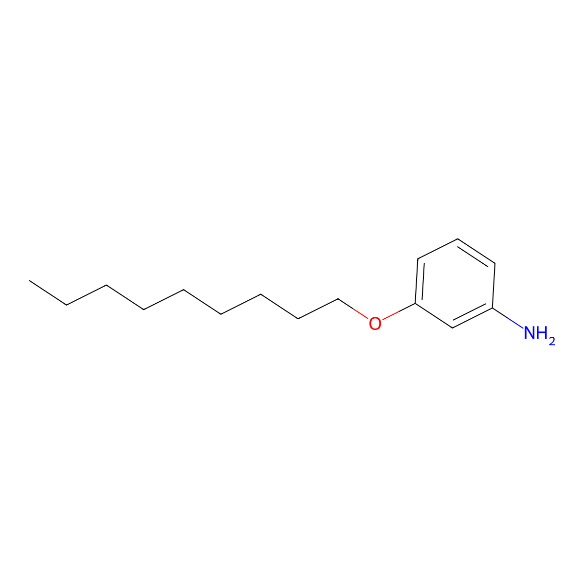 3-(Nonyloxy)aniline molecular structure, CAS 55792-48-8
