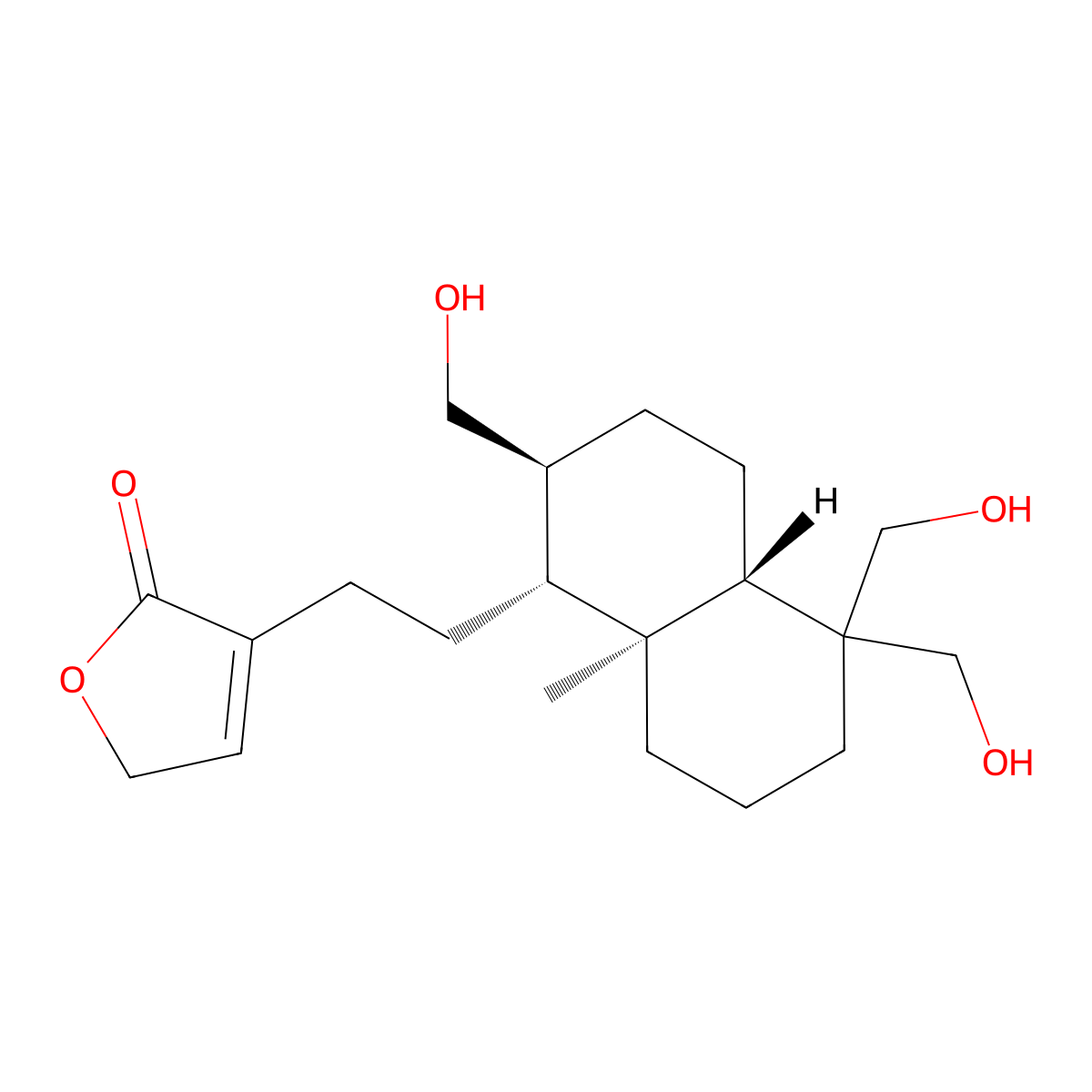 Wightionolide molecular structure, CAS 55803-62-8