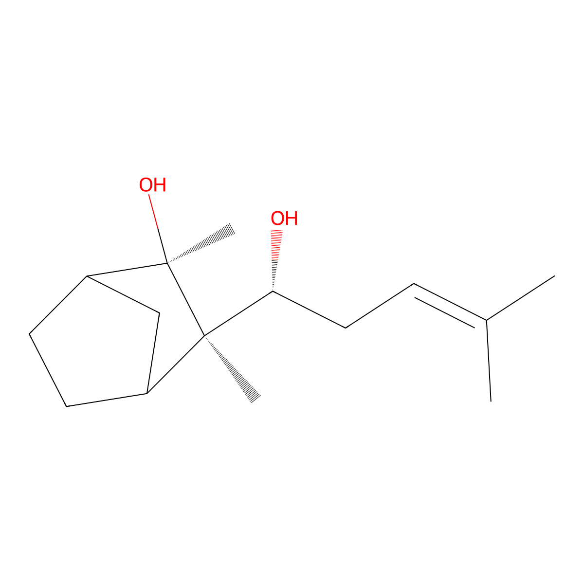 Clausantalene molecular structure, CAS 55804-04-1