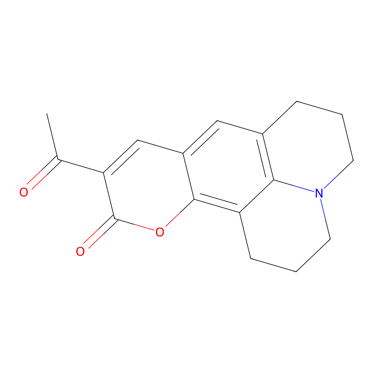 Coumarin 521 molecular structure, CAS 55804-67-6