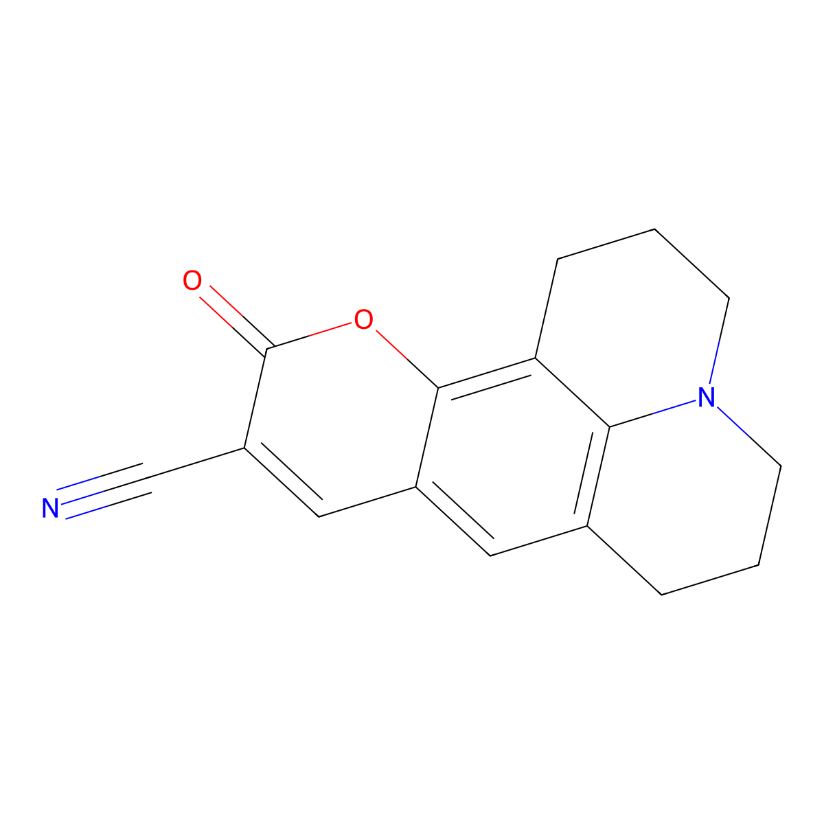 Coumarin 337 molecular structure, CAS 55804-68-7