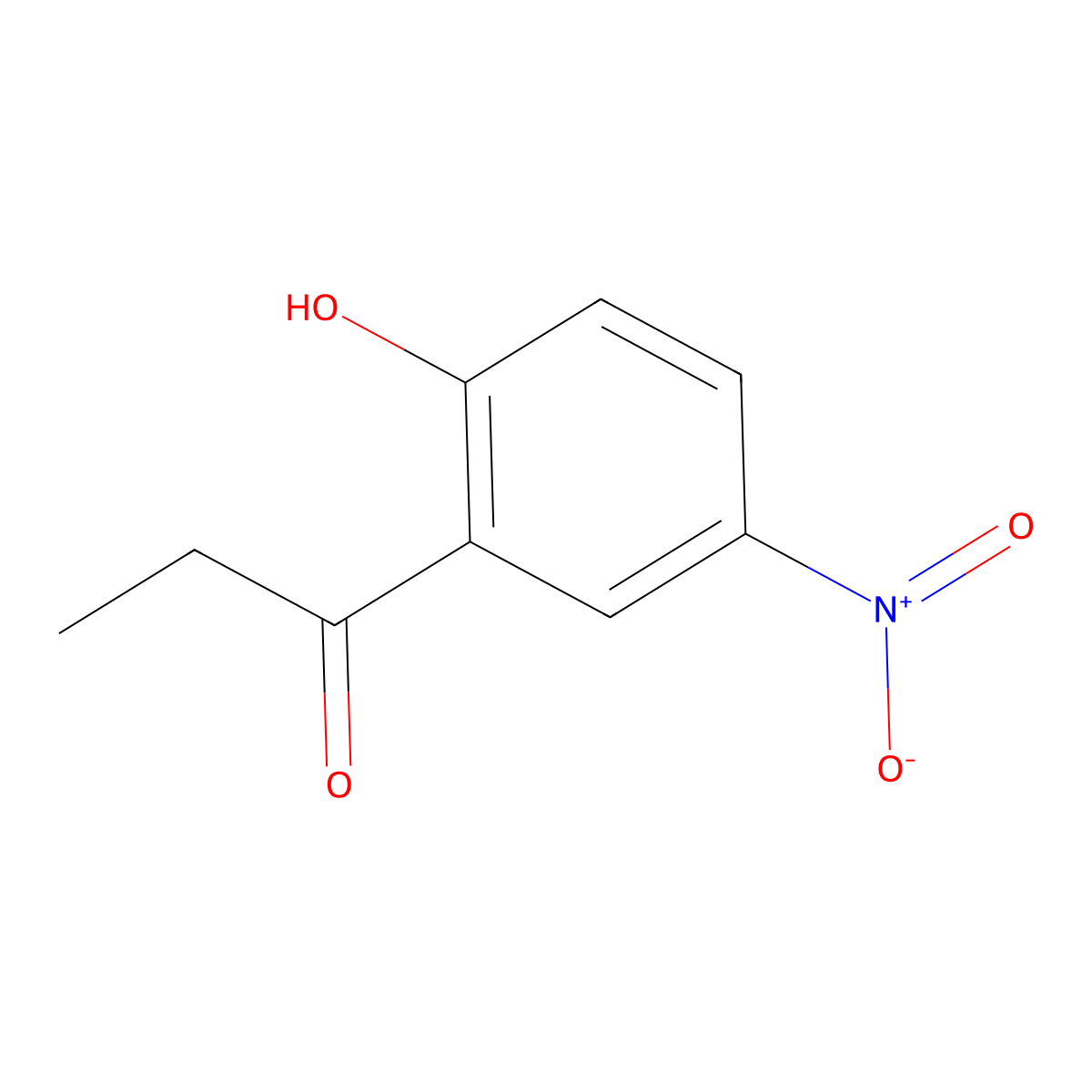 1-(2-Hydroxy-5-nitrophenyl)propan-1-one molecular structure, CAS 55805-95-3