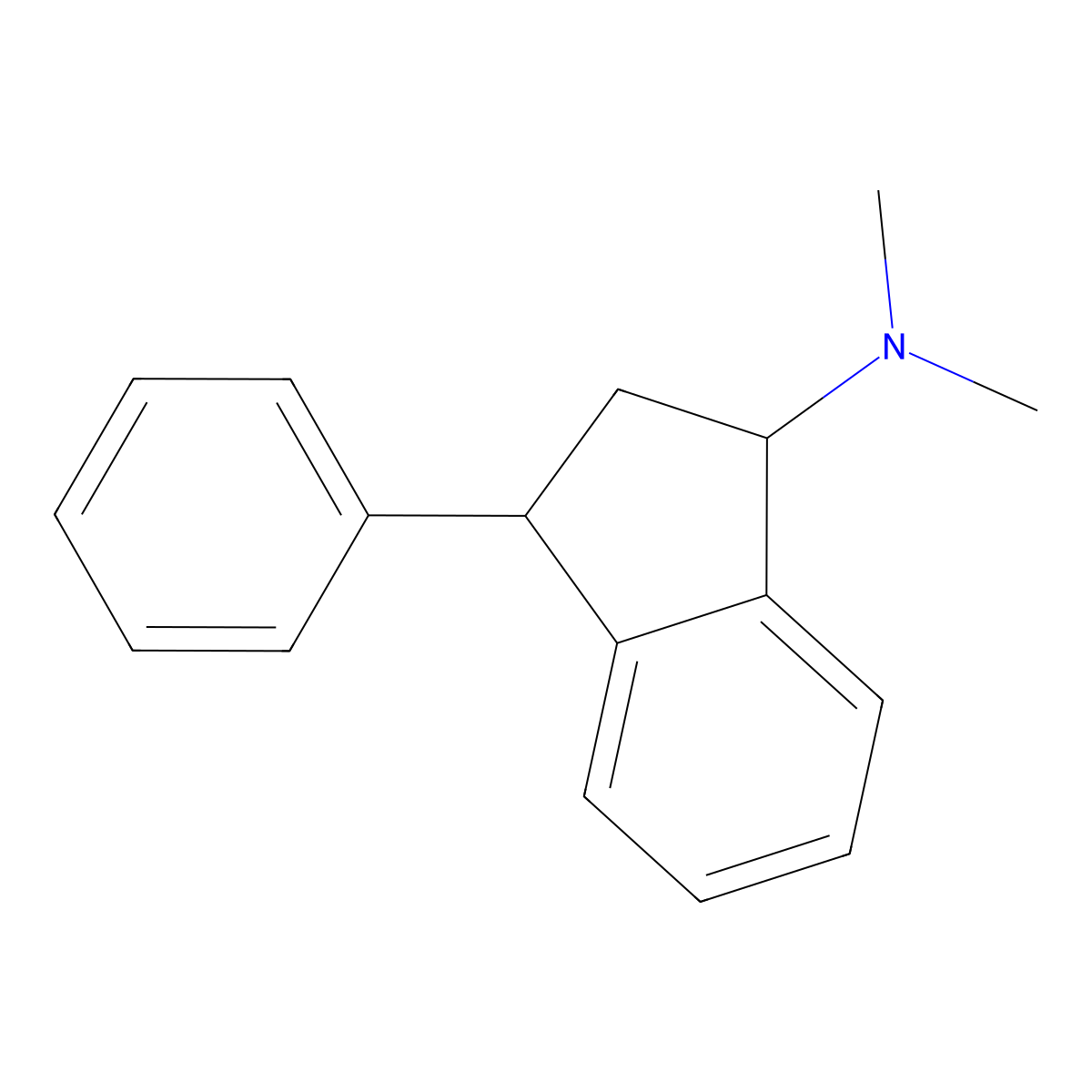 Dimefadane molecular structure, CAS 5581-40-8
