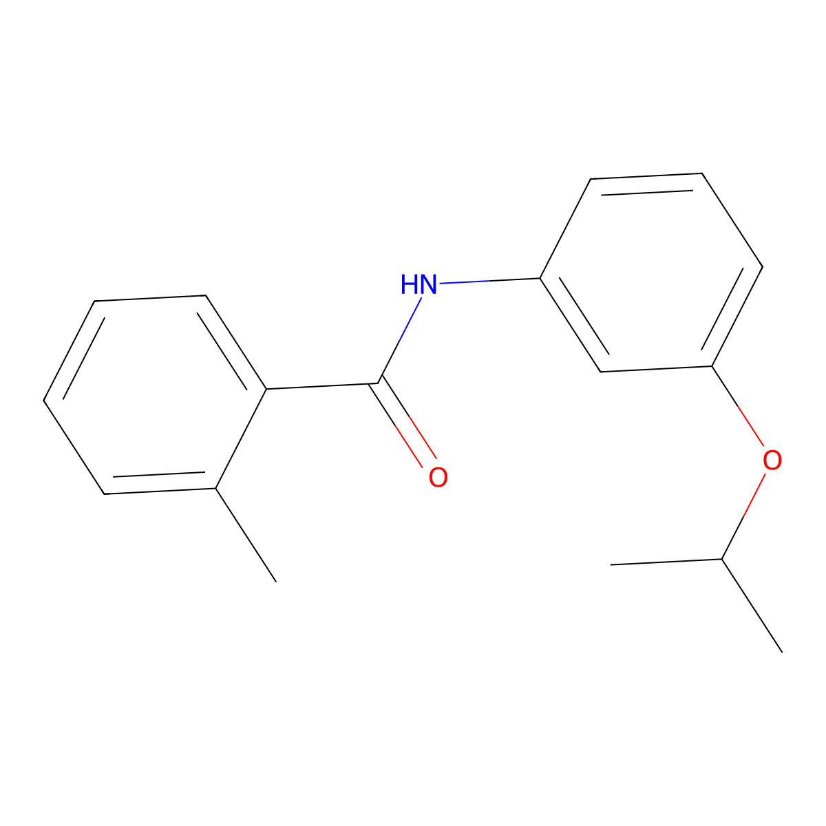 Mepronil molecular structure, CAS 55814-41-0