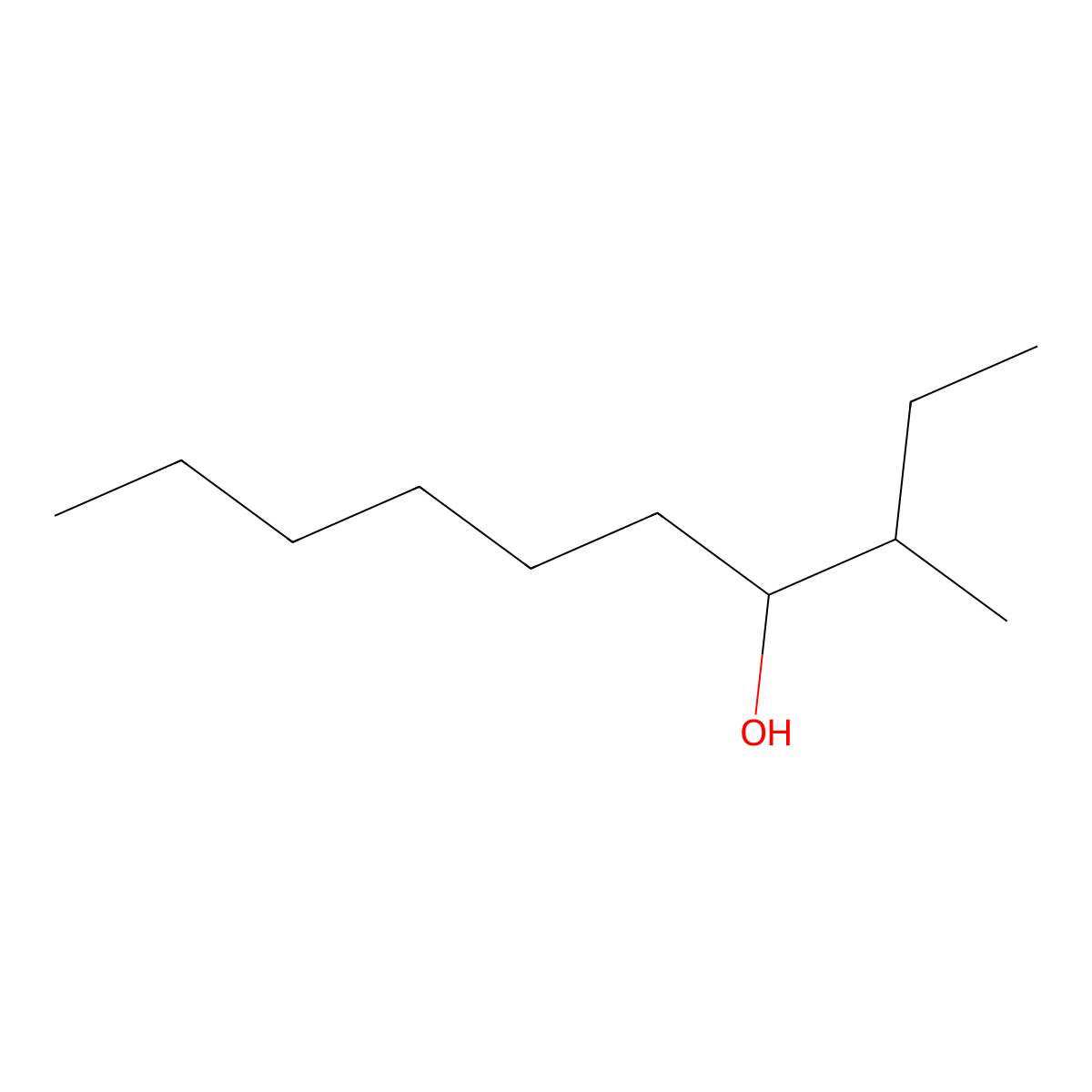 3-Methyl-4-decanol molecular structure, CAS 55816-17-6