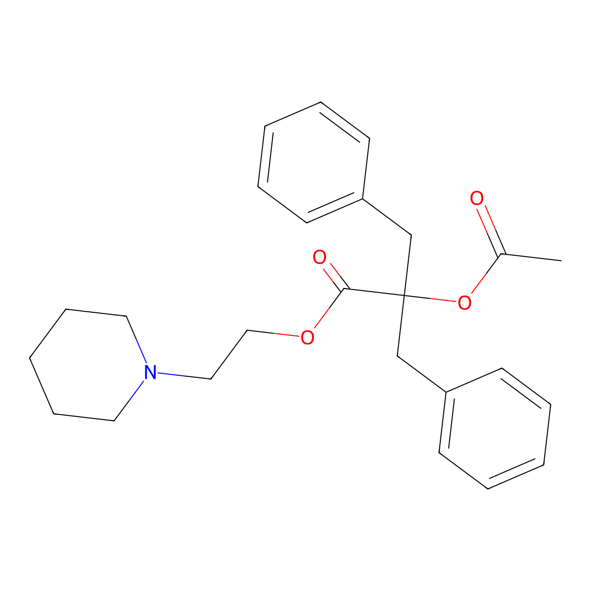 Fenperate molecular structure, CAS 55837-26-8