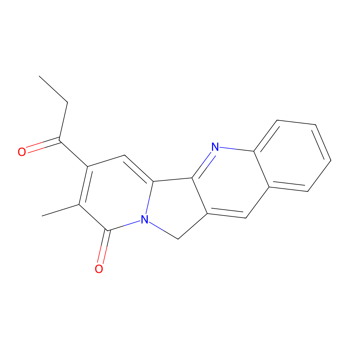 Nothapodytine B molecular structure, CAS 55854-89-2