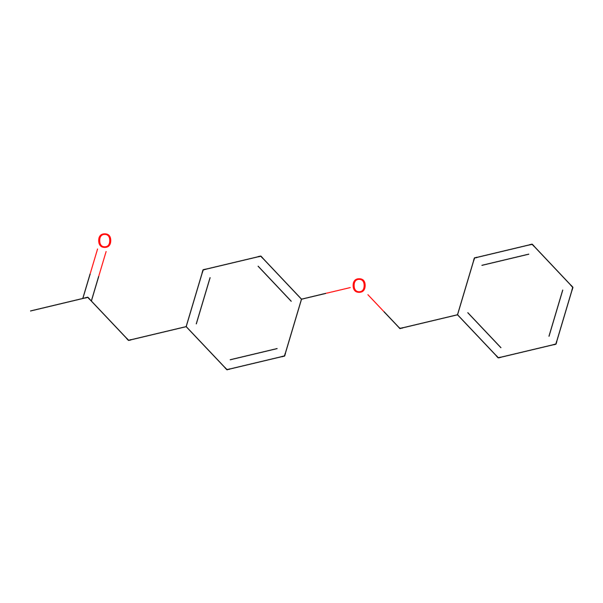 4-Benzyloxyphenylacetone molecular structure, CAS 5586-92-5