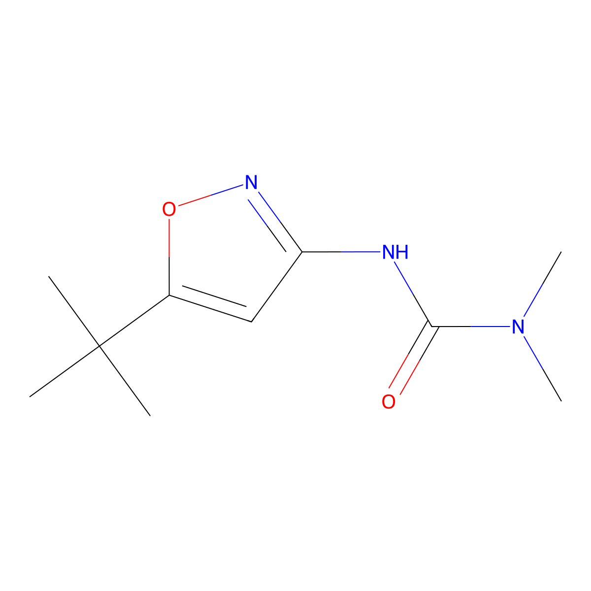 Isouron molecular structure, CAS 55861-78-4