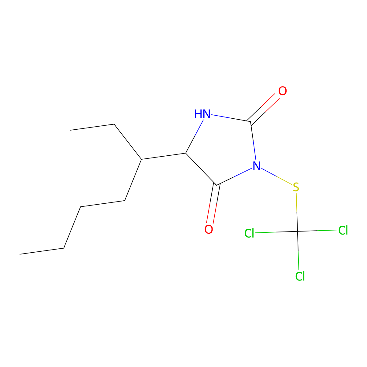 Chlordantoin molecular structure, CAS 5588-20-5