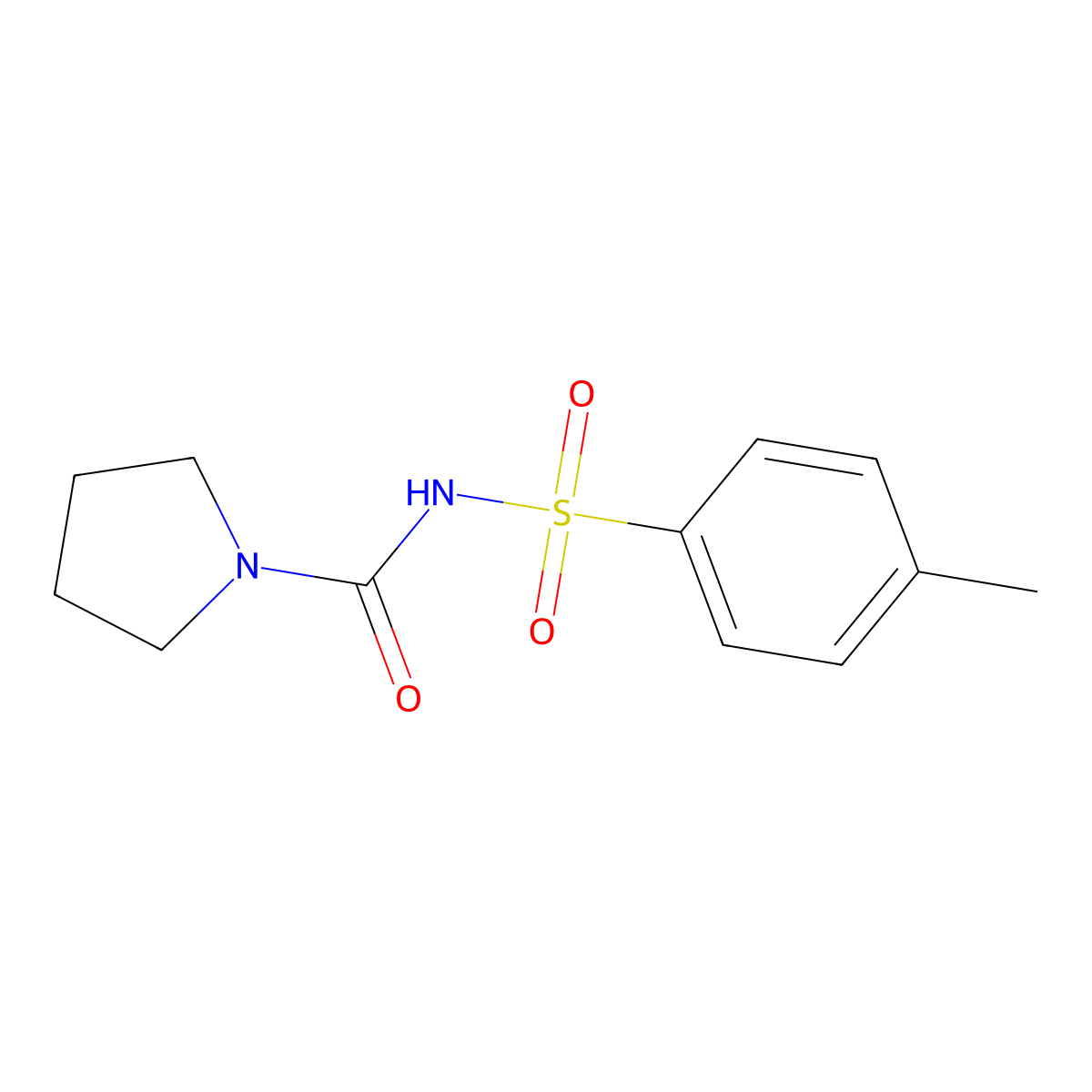 Tolpyrramide molecular structure, CAS 5588-38-5