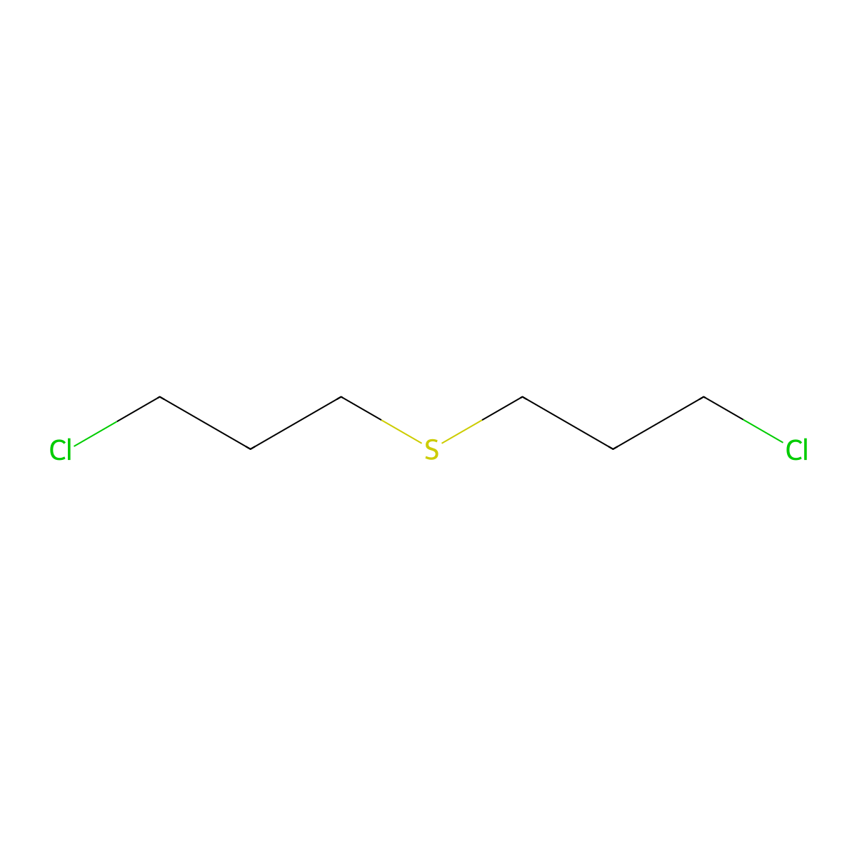 Propane, 1,1'-thiobis(3-chloro- molecular structure, CAS 55882-21-8