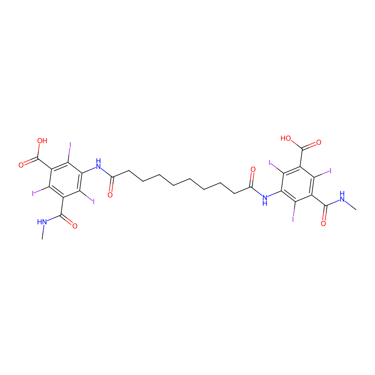 Iosefamic Acid molecular structure, CAS 5591-33-3