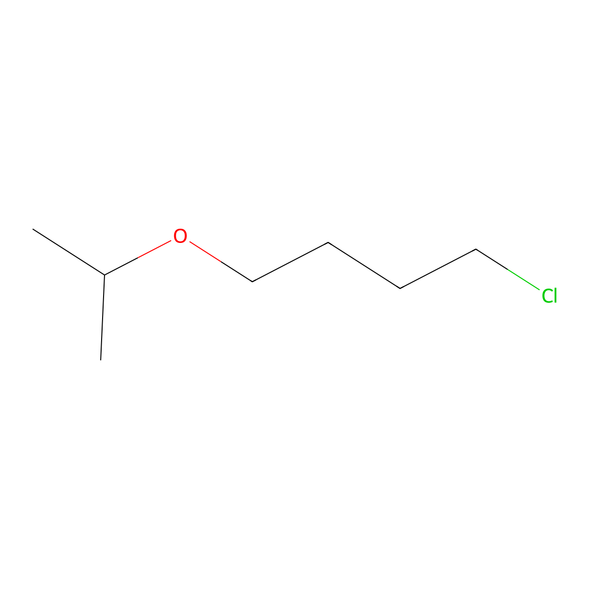 1-Chloro-4-(propan-2-yloxy)butane molecular structure, CAS 55913-43-4