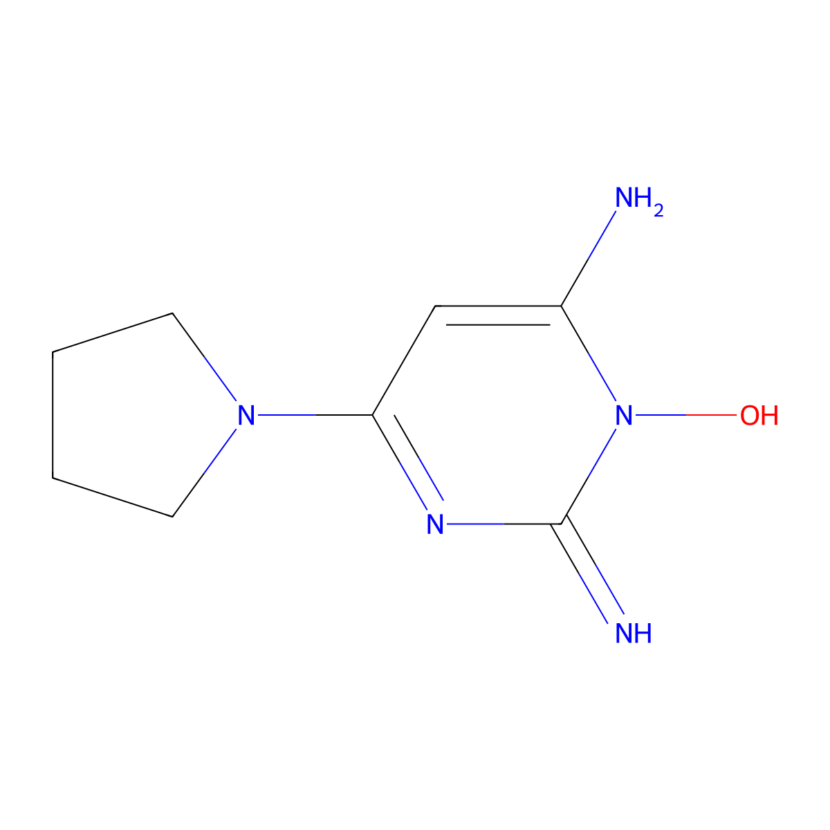 Triaminodil molecular structure, CAS 55921-65-8