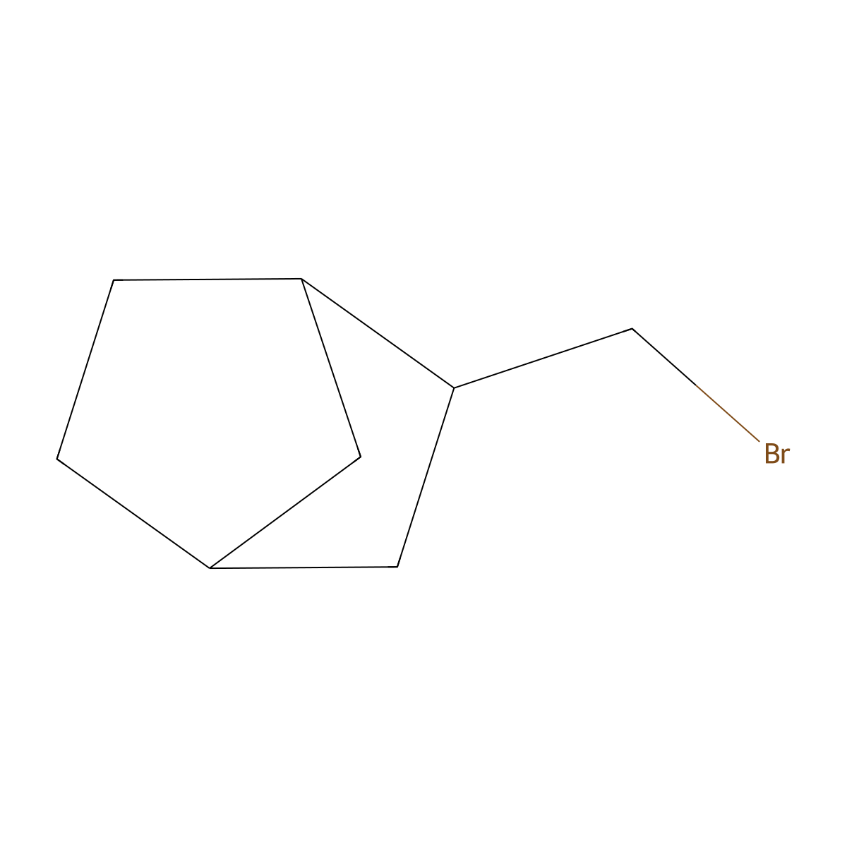 2-(Bromomethyl)bicyclo(2.2.1)heptane molecular structure, CAS 55932-58-6