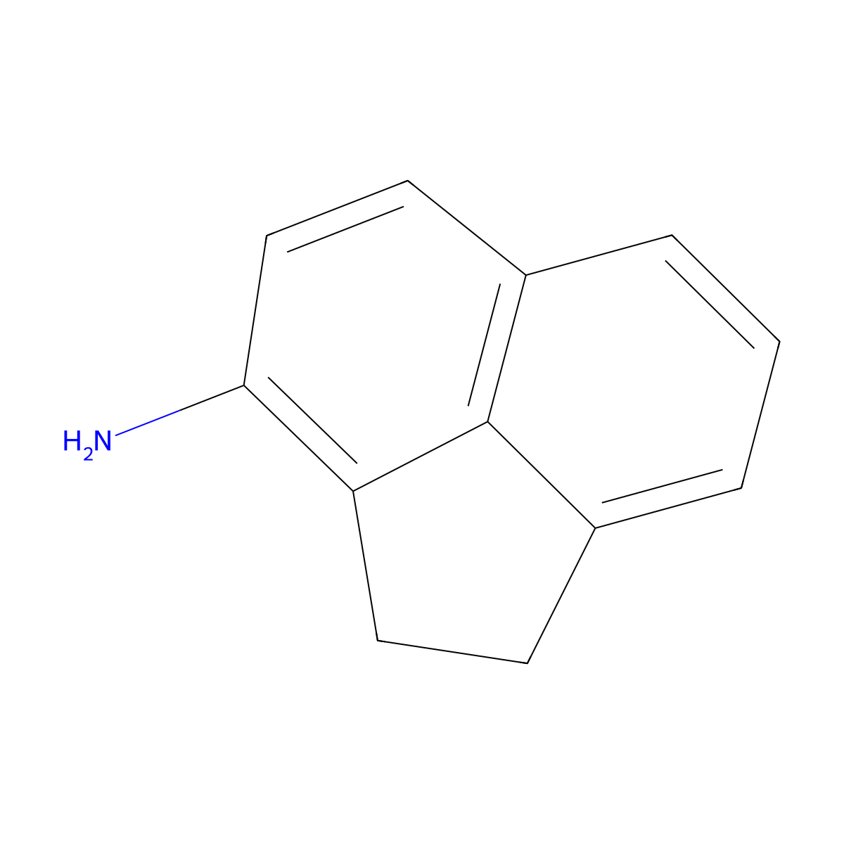 1,2-Dihydroacenaphthylen-3-amine molecular structure, CAS 55939-13-4
