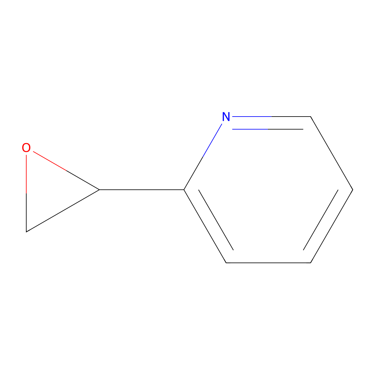 2-(Oxiran-2-yl)pyridine molecular structure, CAS 55967-94-7