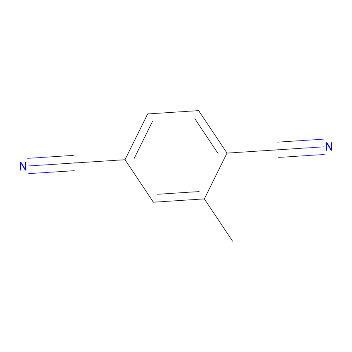 2-Methylterephthalonitrile molecular structure, CAS 55984-93-5