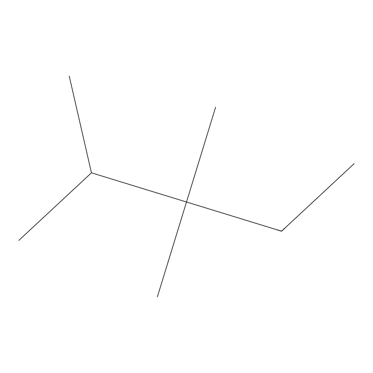 2,3,3-Trimethylpentane molecular structure, CAS 560-21-4