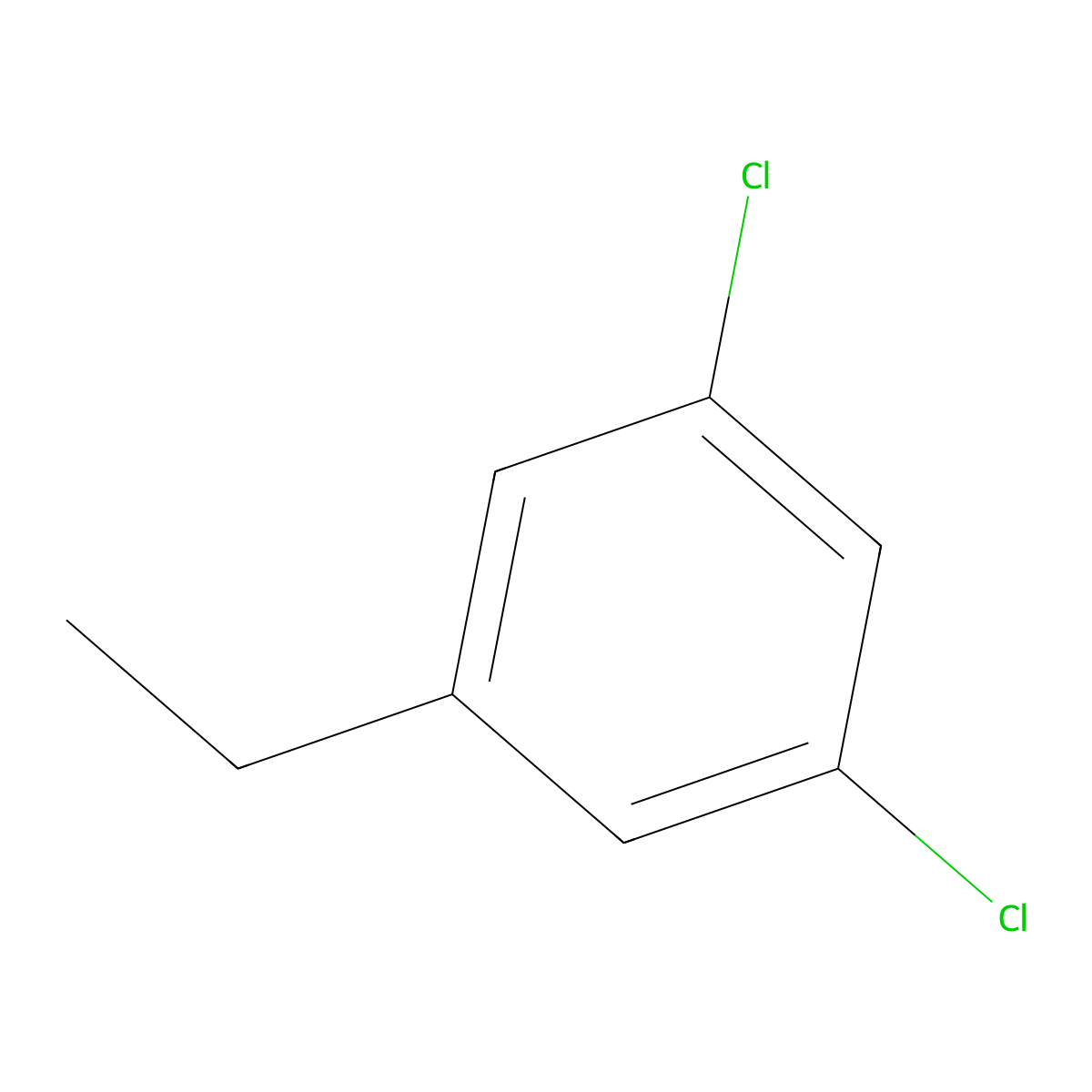 1,3-Dichloro-5-ethylbenzene molecular structure, CAS 56041-58-8