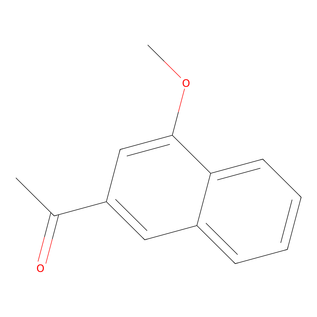 1-(4-Methoxynaphthalen-2-yl)ethan-1-one molecular structure, CAS 56046-72-1
