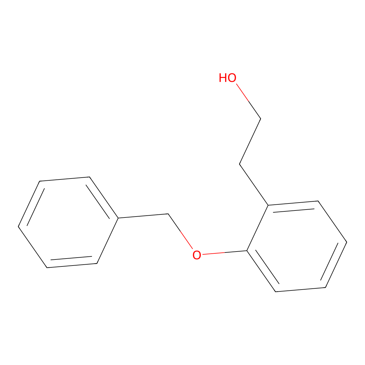 2-(2-(Benzyloxy)phenyl)ethanol molecular structure, CAS 56052-43-8