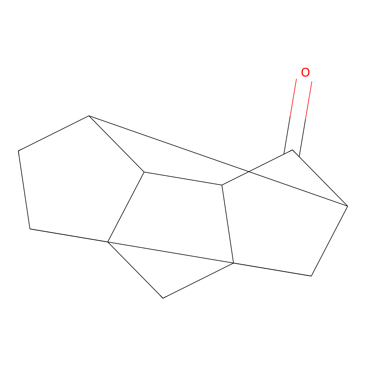 Pentacyclo[6.3.0.0^{2,6}.0^{3,10}.0^{5,9}]undecan-4-one molecular structure, CAS 56061-32-6