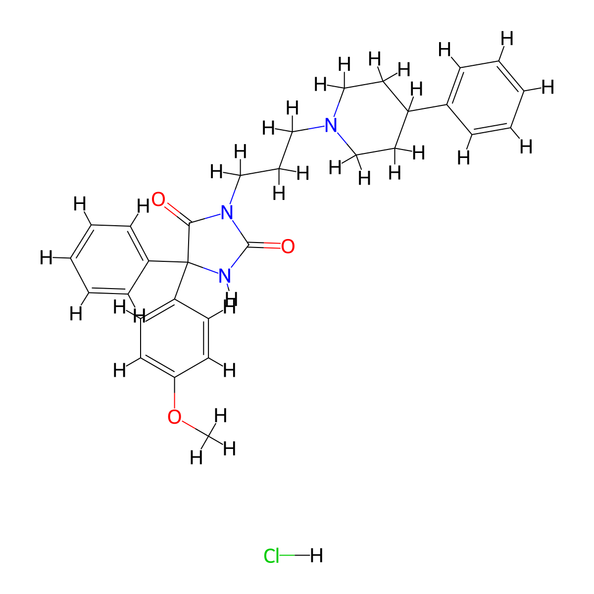 Ropitoin Hydrochloride molecular structure, CAS 56079-80-2