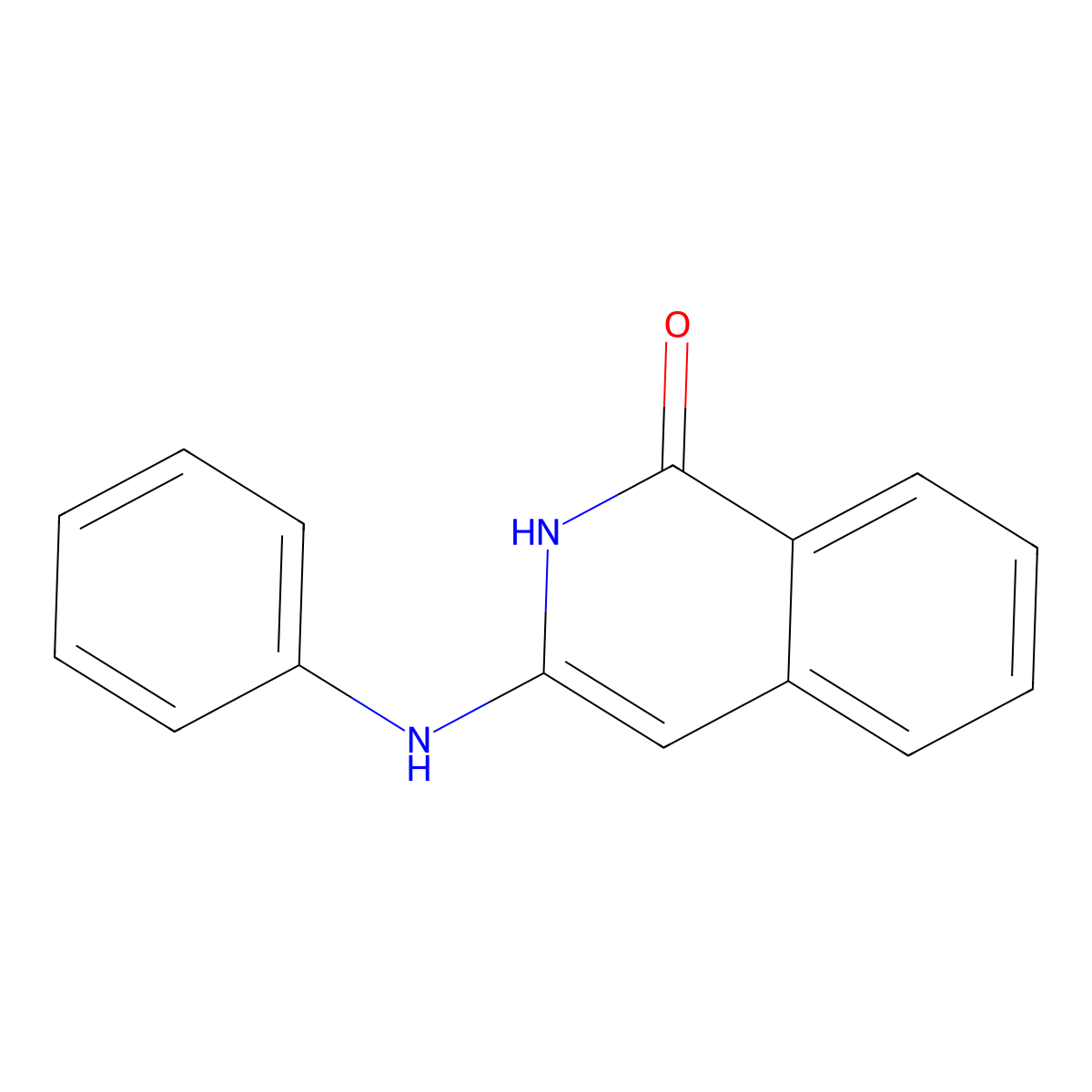 3-(Phenylamino)-1,2-dihydroisoquinolin-1-one molecular structure, CAS 56100-50-6