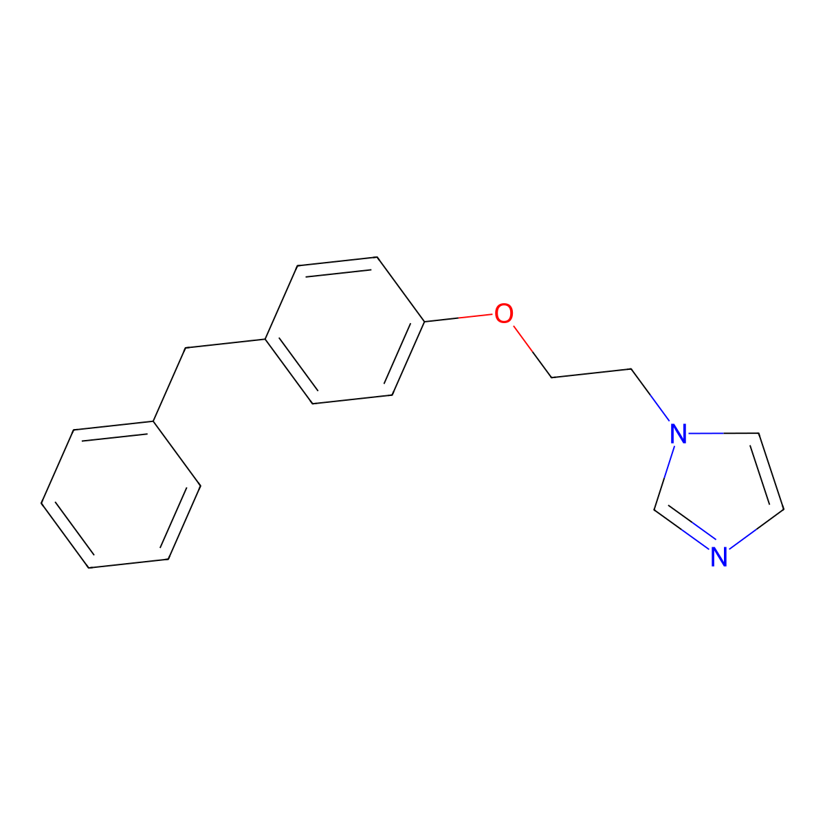 1-[2-(4-Benzylphenoxy)ethyl]-1H-imidazole molecular structure, CAS 561051-81-8