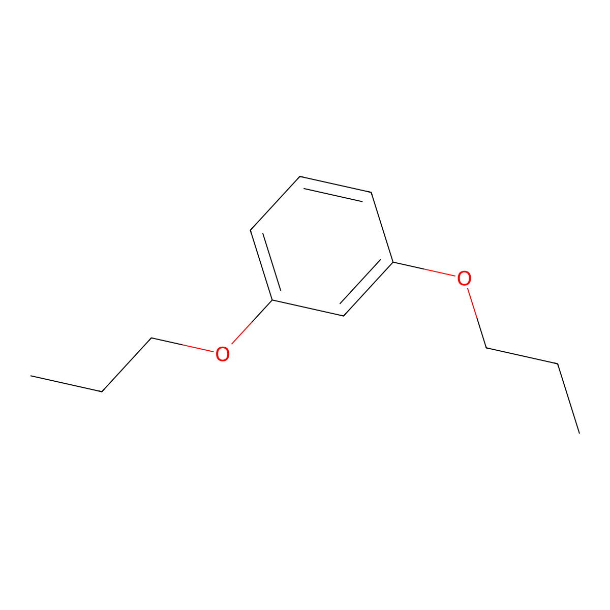 1,3-Dipropoxybenzene molecular structure, CAS 56106-37-7