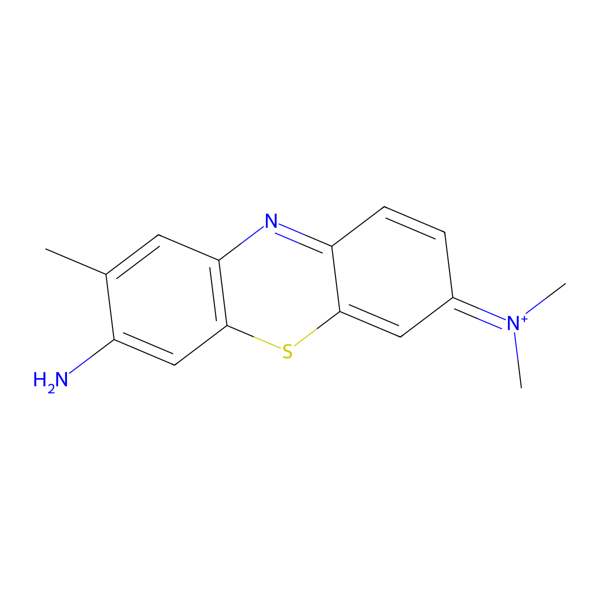 Tolonium molecular structure, CAS 56109-24-1